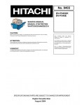 Сервисная инструкция Hitachi DV-P345E