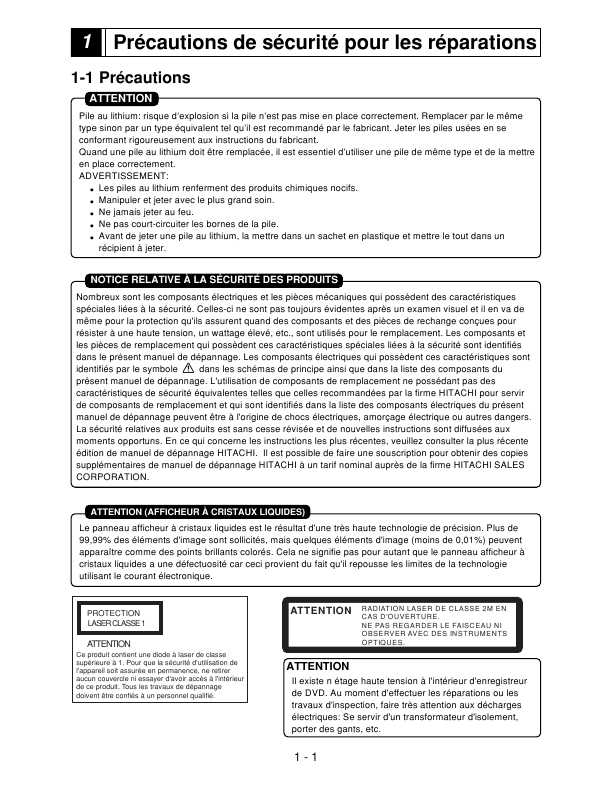 Сервисная инструкция Hitachi DV-RX7000E