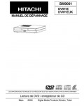 Сервисная инструкция Hitachi DV-W1E