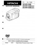 Сервисная инструкция Hitachi DZ-MV100E