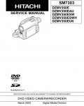 Сервисная инструкция Hitachi DZ-MV350E