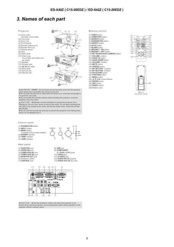 Сервисная инструкция Hitachi ED-X40Z, ED-X42Z
