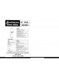 Сервисная инструкция Hitachi GCD-505S