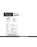 Сервисная инструкция Hitachi HB-A101