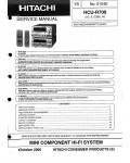 Сервисная инструкция Hitachi HCU-R700