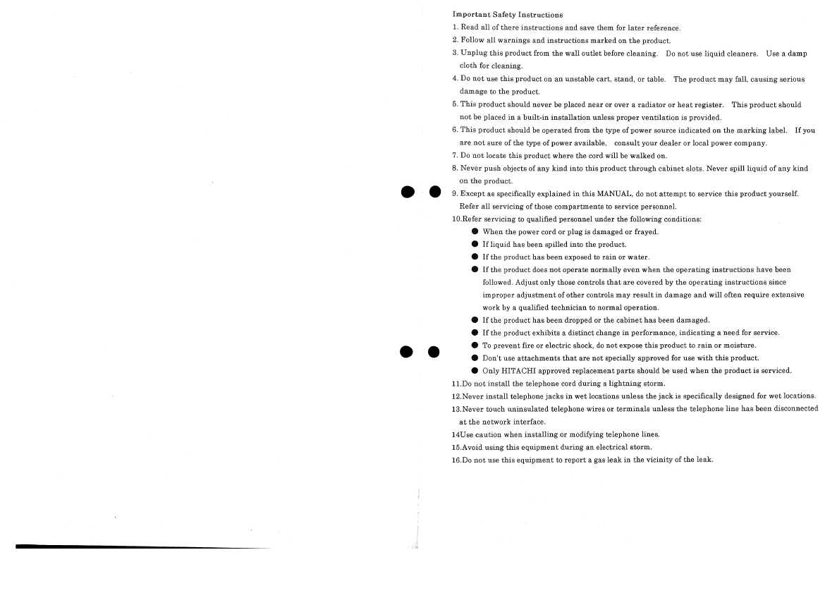 Сервисная инструкция Hitachi HPW-200EC