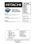 Сервисная инструкция HITACHI L26H01E, L32H01E