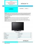 Сервисная инструкция Hitachi L42S504