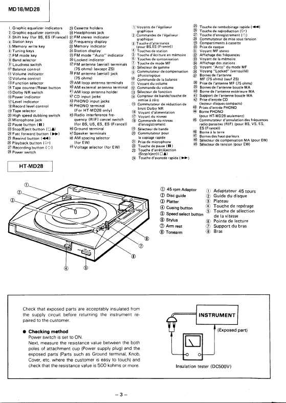 Сервисная инструкция HITACHI MD18