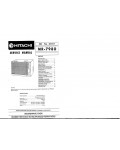 Сервисная инструкция Hitachi MR-7980