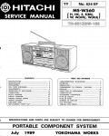 Сервисная инструкция HITACHI MS-W560