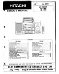 Сервисная инструкция Hitachi MX-1000W