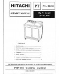 Сервисная инструкция Hitachi PS-51B3C