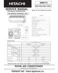 Сервисная инструкция Hitachi RAS-10EH1