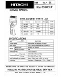 Сервисная инструкция Hitachi RAS-12CH1, 14CH2