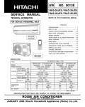 Сервисная инструкция Hitachi RAS-25JX5, RAS-35JX5