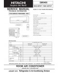 Сервисная инструкция Hitachi RAS-50FH7