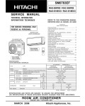 Сервисная инструкция Hitachi RAS-50WX8, RAS-D18EX3