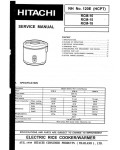 Сервисная инструкция Hitachi RCM-10, 15, 18,