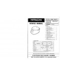 Сервисная инструкция Hitachi RZ-UT10Y, RZ-UT15Y, RZ-UT18Y