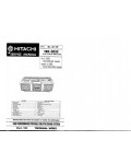 Сервисная инструкция HITACHI TRK-3D50