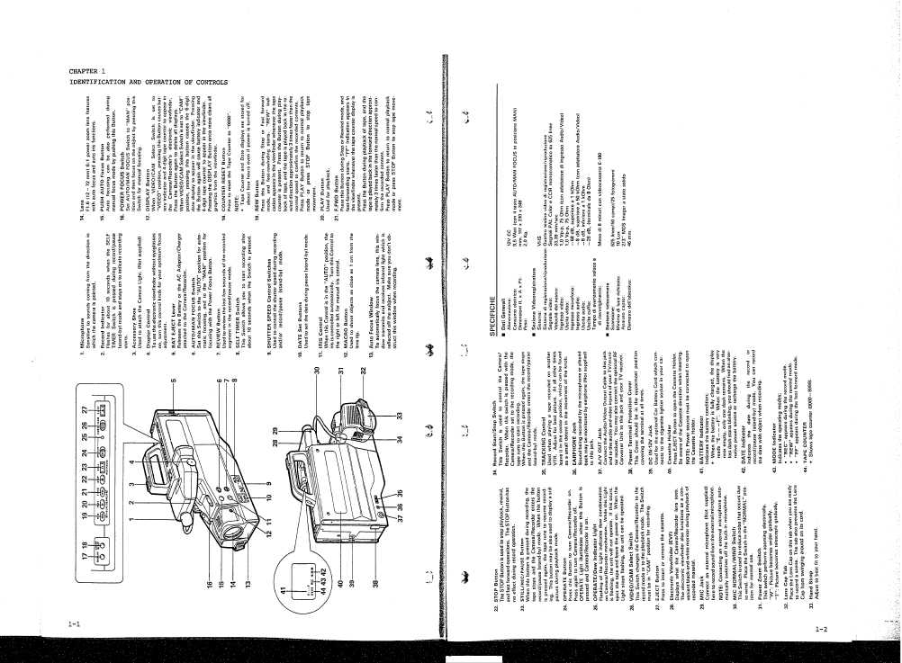 Сервисная инструкция Hitachi VM-1200E, VM-1280E
