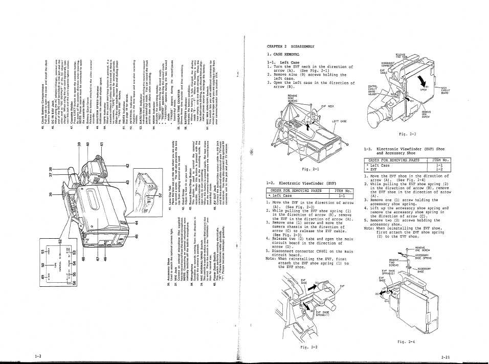 Сервисная инструкция HITACHI VM-2300E, VM-2380E