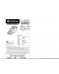 Сервисная инструкция Hitachi VM-3260A, VM-3270A