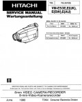 Сервисная инструкция Hitachi VM-E53E