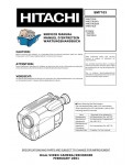 Сервисная инструкция Hitachi VM-E575LE, VM-E578LE, VM-H775LE