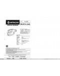 Сервисная инструкция Hitachi VM-SP1E
