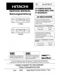 Сервисная инструкция Hitachi VT-FX960E, VT-MX935E