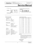 Сервисная инструкция Clarion JC-216R51
