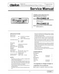 Сервисная инструкция Clarion PH-2349C