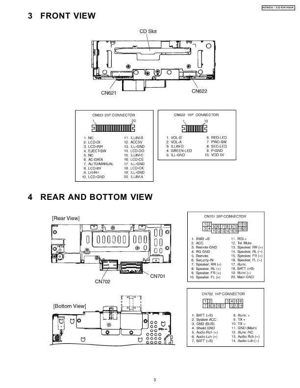 Сервисная инструкция PANASONIC CQ-EH1464A