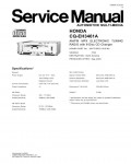 Сервисная инструкция PANASONIC CQ-EH3461A