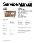 Сервисная инструкция PANASONIC CQ-JH8160Z