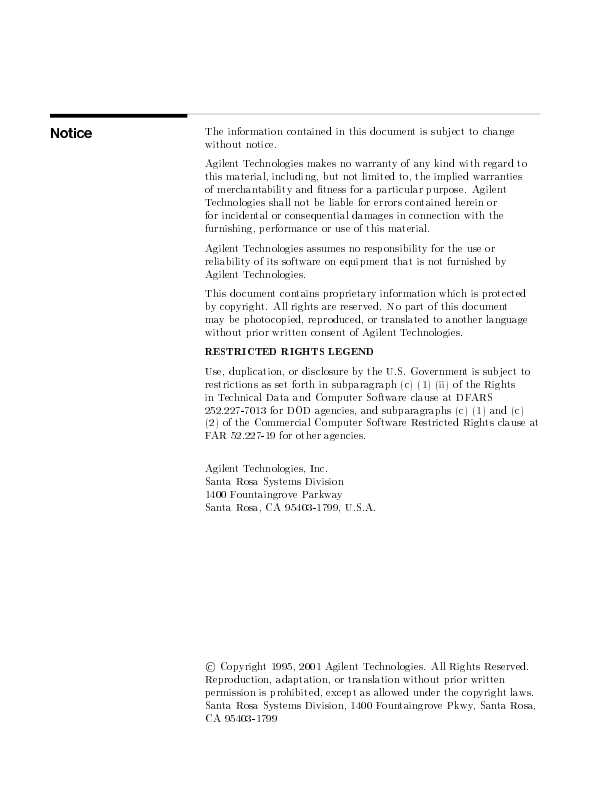 Сервисная инструкция HP (Agilent) 85052A 3,5MM AND TYPE-N SLOTLESS CONTACT