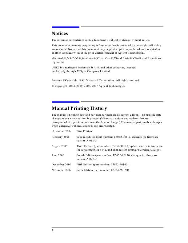 Сервисная инструкция HP (Agilent) E5052A SIGNAL ANALYZER