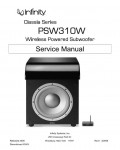 Сервисная инструкция Infinity PSW310W