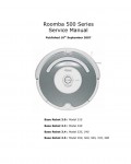 Сервисная инструкция iRobot I-ROBOT ROOMBA 500 SERVICE MANUAL