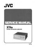 Сервисная инструкция JVC A-X9