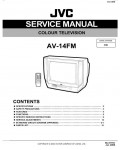 Сервисная инструкция JVC AV-14FM