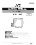 Сервисная инструкция JVC AV-21H1E