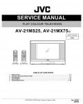 Сервисная инструкция JVC AV-21MS25, AV-21MX75