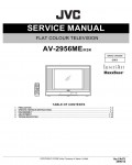Сервисная инструкция JVC AV-2956ME