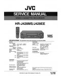 Сервисная инструкция JVC HR-J428MS, HR-J429EE