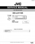 Сервисная инструкция JVC KD-LH1105