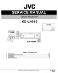 Сервисная инструкция JVC KD-LH915