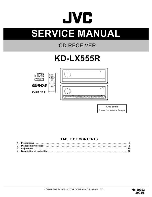 Инструкция Jvc Kd G 332